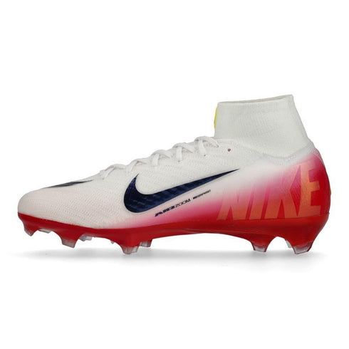 Nike Air Zoom Mercurial Superfly 10 Elite FG Fear Nothing - White/University Red/Dark Obsidian